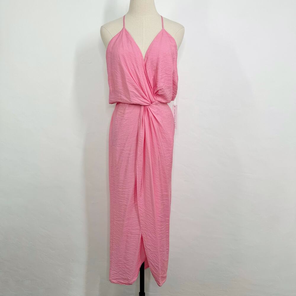 NWT Young Fabulous & Broke Siren Slip Dress Pink Boho Beach Wedding Guest Size M - Picture 3 of 16